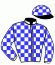 Casaque du jockey de Lucky Sant