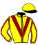 Casaque du jockey de Cadenza