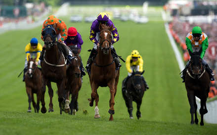 Pas de chrono dans les courses de galop car il est très difficile de comparer les performances sur les différentes pistes des hippodromes.